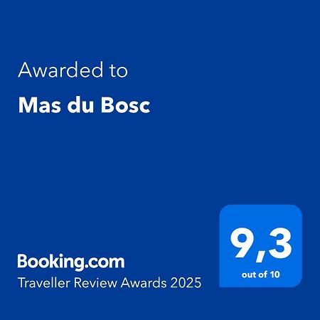 Rosières Mas Du Bosc 빌라 외부 사진